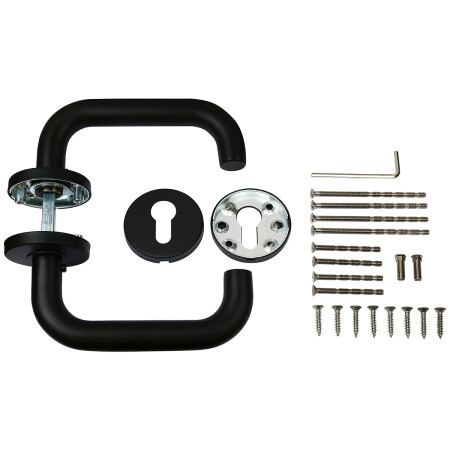 Türbeschläge RICHTER RK.U-FORM (schwarz)