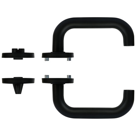 Türbeschläge RICHTER RK.U-FORM (schwarz)