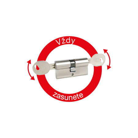 RICHTER EURO SECURE R3 doppelseitiger zylindrischer Sicherheitszylinder