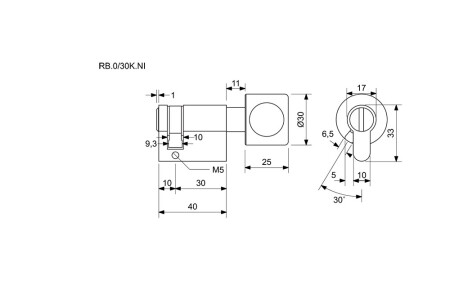 Blindeinsatz mit Richter RB-Knauf