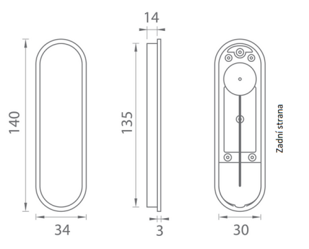 ANGEBOT Schiebetürgriffe MP PR 2648Z (NP - Nickelperle)