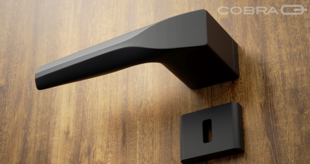 ANGEBOT Türbeschläge COBRA ULTIMA-S (schwarz) - BB