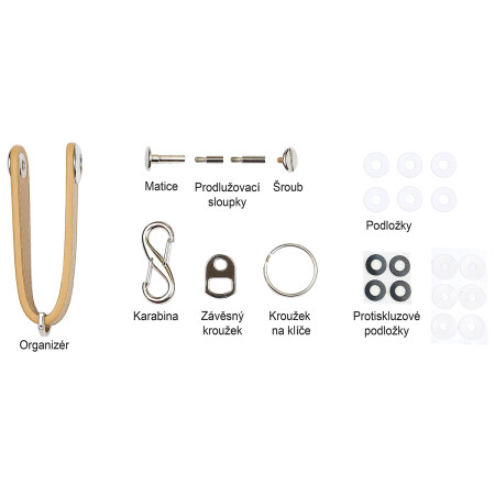 Richter Leder-Schlüsselanhänger RP.ORGANIZER.HND