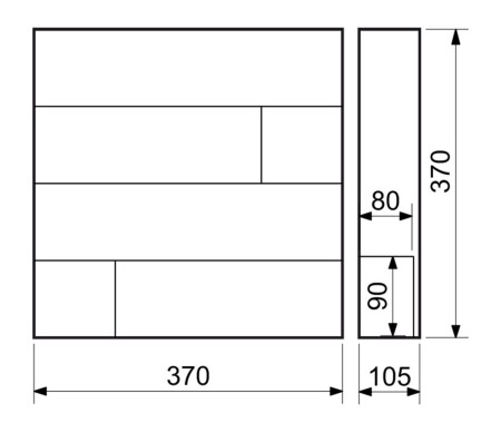 Mailbox RICHTER BK.932.AM (mattes Anthrazit)