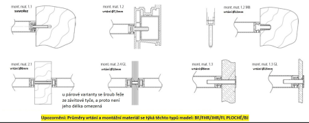 Türgriff Twin BF 118010 (E) - abgewinkelt - Paar