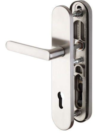 Sicherheitsbeschläge ROSTEX BK RX1-50 EXKLUSIV 3. Klasse (CHROM-EDELSTAHL)
