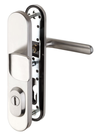 Sicherheitsbeschläge ROSTEX BK RX1-50 EXKLUSIV 3. Klasse (CHROM-EDELSTAHL)