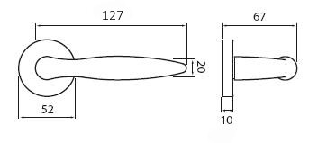 Türbeschlag TWIN NICOL P 401 (XR)