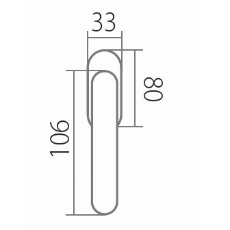 Fensterbeschlag TWIN ALT WIEN PW 3000 RO (A,CH,ABR,CH-SAT,A-SAT,SM)