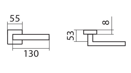 Türbeschlag TWIN DUO HR H 1355 M3 (E)